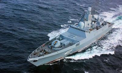 সুপারসনিক মিসাইল নিয়ে ভূমধ্যসাগরে রাশিয়ার যুদ্ধজাহাজ