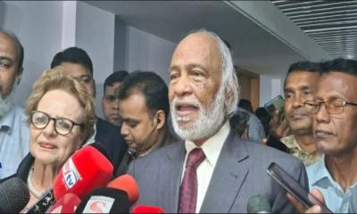 মানুষের কাছে নিরাপদ পানি পৌঁছে দেওয়া নিশ্চিত করতে হবে: মঈন খান