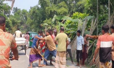 নাটোরে জমি নিয়ে দুই পক্ষের সংঘর্ষ, আহত ১০