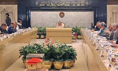 নতুন সরকারের প্রথম মন্ত্রিসভা বৈঠক অনুষ্ঠিত