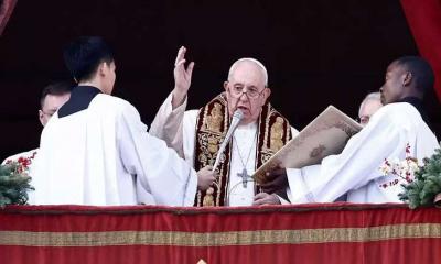 ‘শান্তির আকালে’ ভুগছে বিশ্ব : পোপ