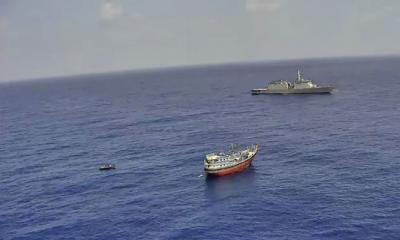 সোমালি দস্যুদের হাত থেকে ২৩ জনকে উদ্ধার করল ভারতীয় নৌবাহিনী