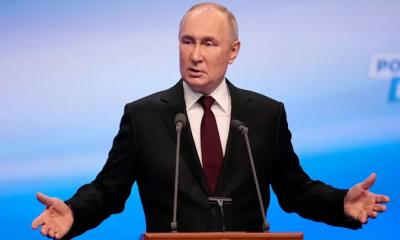 রাশিয়ার মসনদে আবারও পুতিন