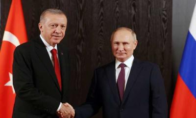 জেলেনস্কির পর এবার তুরস্কে সফরে যাচ্ছেন পুতিন