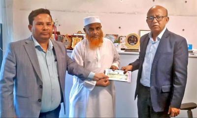 মাদরাসার অসম্পূর্ণ ভবন নির্মাণে ১৫ লাখ টাকা প্রদান করলো শাহজালাল ইসলামী ব্যাংক ফাউন্ডেশন