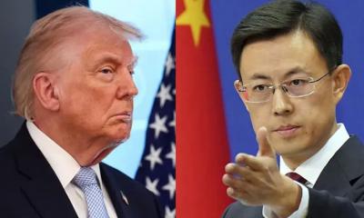 ট্রাম্পের শুল্ক হুমকির মুখে পাল্টা ব্যবস্থার হুঁশিয়ারি চীনের