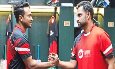 বিপিএলে ফাইনালের লড়াই আজ মুখোমুখি হচ্ছেন সাকিব-তামিম