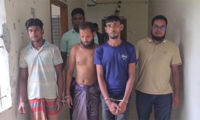 শরীয়তপুরে গৃহবধুকে ধর্ষণের অভিযোগে আটক ৩