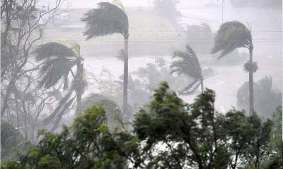 তীব্র কালবৈশাখী ঝড়ের সাথে ঘূর্ণিঝড়ের আভাস