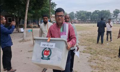 ঠাকুরগাঁওয়ে উপনির্বাচনে ভোটগ্রহণ শেষ, চলছে গণনা