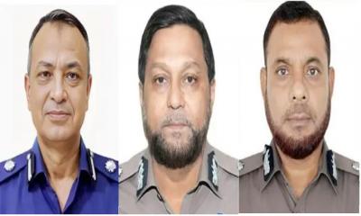 র‌্যাব-এসবি-সিআইডিতে নতুন প্রধান নিয়োগ