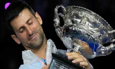 নাদালকে ছুঁয়ে সর্বোচ্চ গ্র্যান্ড স্ল্যামের মালিক জোকোভিচ