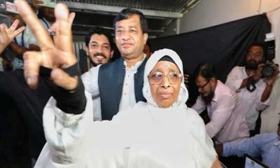 আমার ছেলেকে সত্য বলে প্রতিষ্ঠিত করতেই নির্বাচনে দাঁড়িয়েছিলাম: জায়েদা