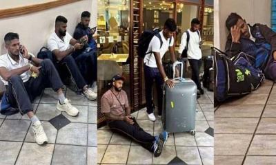 লঙ্কান ক্রিকেটারদের ৩ ঘণ্টা হোটেলের মেঝেতে রাখল জিম্বাবুয়ে  