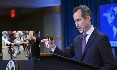 মার্কিন পররাষ্ট্র দপ্তরের ব্রিফিংয়ে হিরো আলমের ওপর হামলার প্রসঙ্গ 