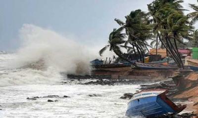 রাতেই ঘূর্ণিঝড়ে রূপ নেবে মিধিলি, আঘাত হানবে আগামীকাল