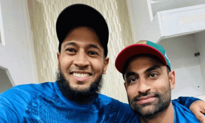 সাকিবের বলে কি আগে আউট হননি তামিম, প্রশ্ন মুশফিকের