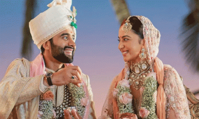 বিয়ে করলেন রাকুলপ্রীত ও জ্যাকি