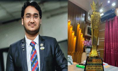 ট্র্যাব স্মার্ট অ্যাওয়ার্ড পেলেন মাহফুজুর রহমান