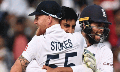 বশির-হার্টলির স্পিনে চাপে ভারত