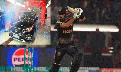 সেঞ্চুরি করে ৮০ লাখ রুপির গাড়ি উপহার পেলেন বাবর