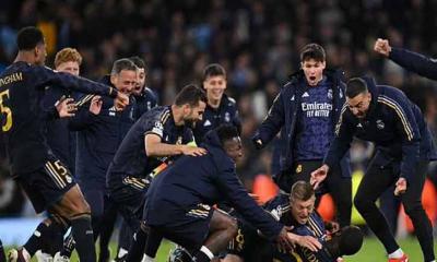 টাইব্রেকার রোমাঞ্চে ম্যানসিটিকে হারিয়ে সেমিতে রিয়াল 