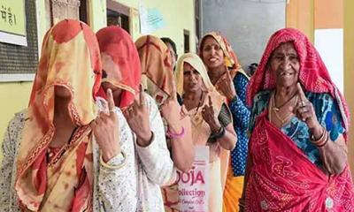 ভারতে লোকসভা নির্বাচনে তৃতীয় দফার ভোটগ্রহণ শুরু