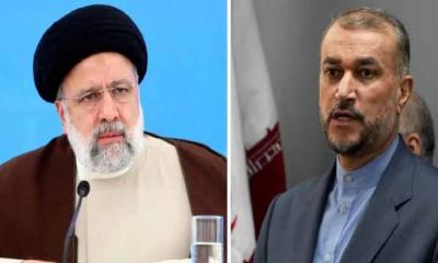 হেলিকপ্টার দুর্ঘটনায়  ইরানের প্রেসিডেন্ট-পররাষ্ট্রমন্ত্রী নিহত