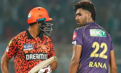 আইপিএলের ফাইনালে কলকাতা-হায়দ্রাবাদের লড়াই 