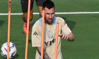 আর্জেন্টিনার অনুশীলনে ফিরলেন মেসি