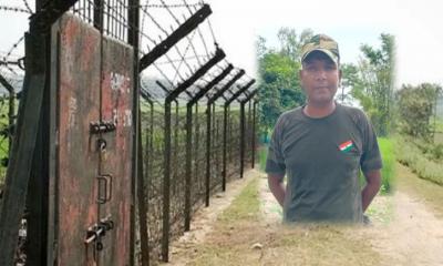 বিজিবির হাতে বিএসএফ সদস্য আটক