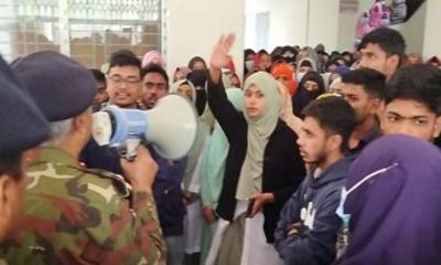 ফেল করে অধ্যক্ষের কক্ষে তালা দিলেন রাজশাহী নার্সিং কলেজের ১৪ শিক্ষার্থী