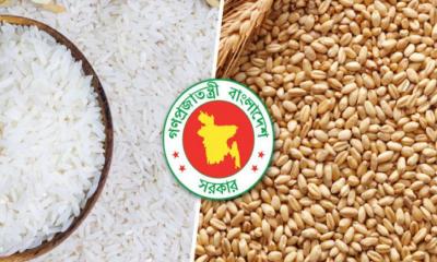 ১০ লাখ টন চাল ও গম আমদানি করছে সরকার
