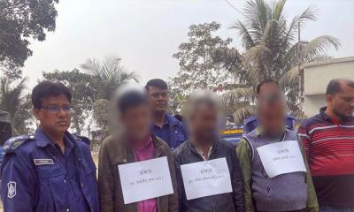 আন্তঃজেলা ডাকাত দলের ৫ সদস্য গ্রেপ্তার