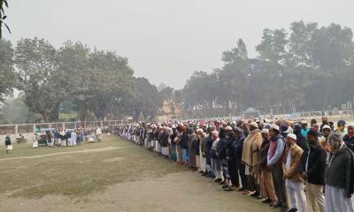 গ্রামের বাড়িতে শায়িত হলেন সাদপন্থী মিজানুর রহমান সুমন