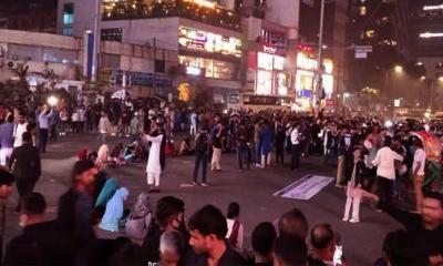 গুলশানে তিতুমীর কলেজ শিক্ষার্থীদের সড়ক অবরোধ, যান চলাচল বন্ধ