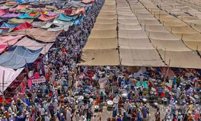 ইবাদত বয়ান জিকিরে মুখর তুরাগ তীর