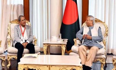 প্রধান উপদেষ্টার সঙ্গে বৈঠকে বিএনপি 