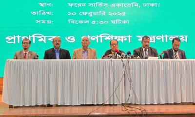 প্রাথমিক বিদ্যালয়কে মান অনুযায়ী ‘সবুজ-হলুদ-লালে’ চিহ্নিত করা হবে