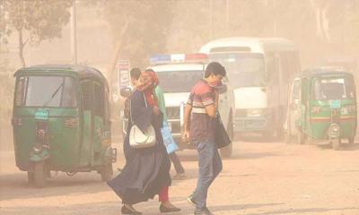 ঢাকার বাতাস আজও ‘অস্বাস্থ্যকর’