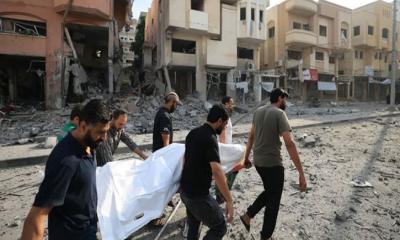 গাজায় বেড়েই চলেছে প্রাণহানি, ধ্বংসস্তূপে মিলল আরও ২২ লাশ