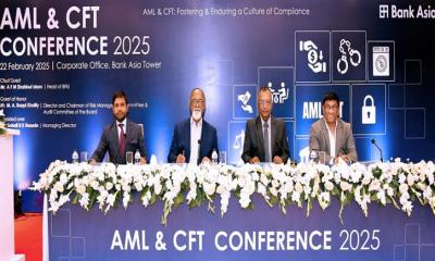 ব্যাংক এশিয়ার ‘এএমএল এন্ড সিএফটি কনফারেন্স’ অনুষ্ঠিত
