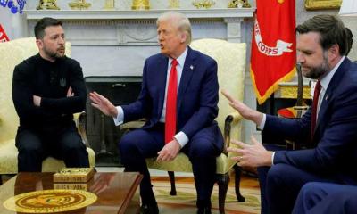 মধ্যাহ্নভোজের আগেই জেলেনস্কিকে বেরিয়ে যেতে বলেন ট্রাম্প