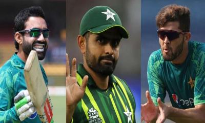 টি-টোয়েন্টি থেকে বাদ রিজওয়ান-বাবর, ওয়ানডেতে শাহিন