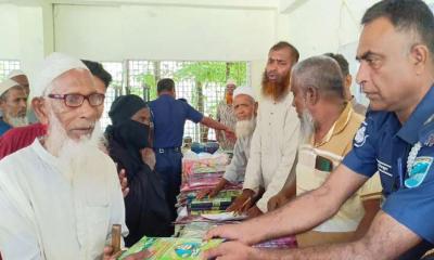 ৬ শতাধিক মানুষকে ‍‍‘ঈদ উপহার‍‍’ দিল প্রবাসী যুবক