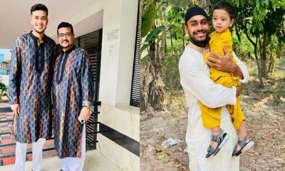 সুখ ও সমৃদ্ধির প্রত্যাশায় ক্রিকেটারদের ঈদ বার্তা