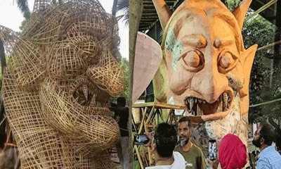 চারুকলায় ফের তৈরি হচ্ছে ‍‍`স্বৈরাচারের প্রতিকৃতি‍‍`