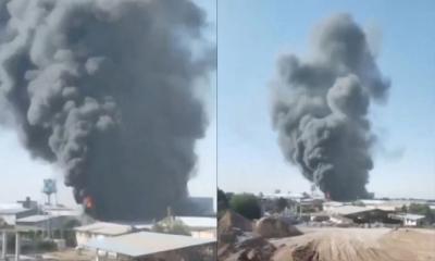 ভয়াবহ বিস্ফোরণে কাঁপলো ইরানের মাশহাদ শহর