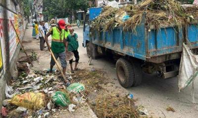 একযোগে ৭৫ ওয়ার্ডে বর্জ্য অপসারণ শুরু করল দক্ষিণ সিটি