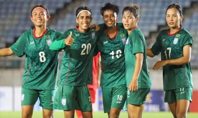 শক্তিশালী মিয়ানমারকে হারিয়ে ইতিহাস গড়ার পথে বাংলাদেশ